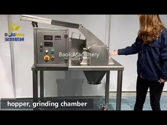 Μηχάνημα λείανσης σκόνης Fitz Mill μικρού ύψους και υψηλής απόδοσης για την παραγωγή σωματιδίων μπαχαρικών