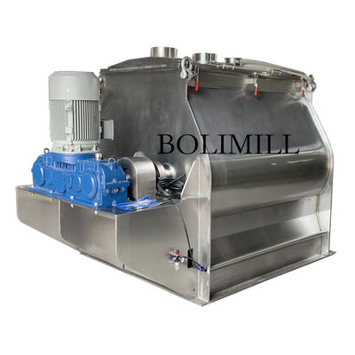 Αγορά 1000L Industrial Powder Mixer 11kW Double Shaft Paddle Machine online manufacture