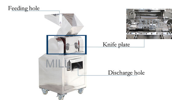 Αγορά Μικρή πλαστική επεξεργασία χημικών ουσιών μηχανών 220-660v μύλων σκονών θραυστήρων βιομηχανική online manufacture