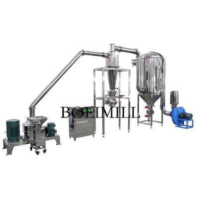 Αγορά SS316 Moringa Leaf 800Kg/H Ultra Fine Powder Grinder online manufacture