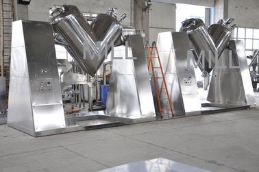 All Stainless Steel V Powder Mixer Rotary V Type Protein Mixing Machine