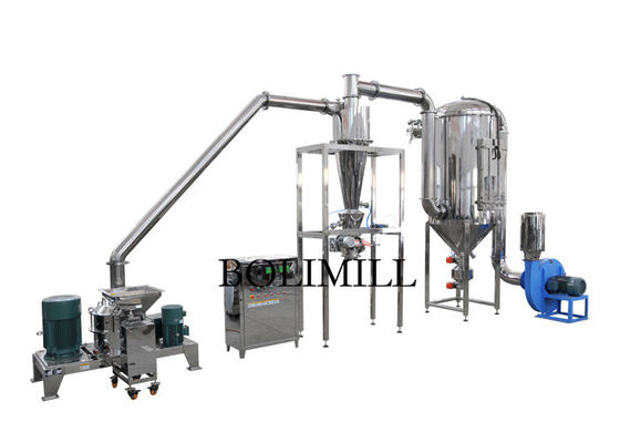 Χωρίς σκόνη αλέθοντας μηχανή φύλλων 2000rpm 320mm Moringa